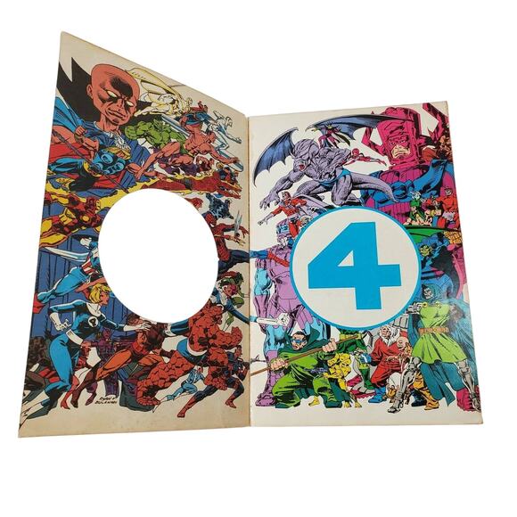 Fantastic Four Volume 1 #358 November 1991 Marvel Cut Out Front Cover - Picture 2 of 8